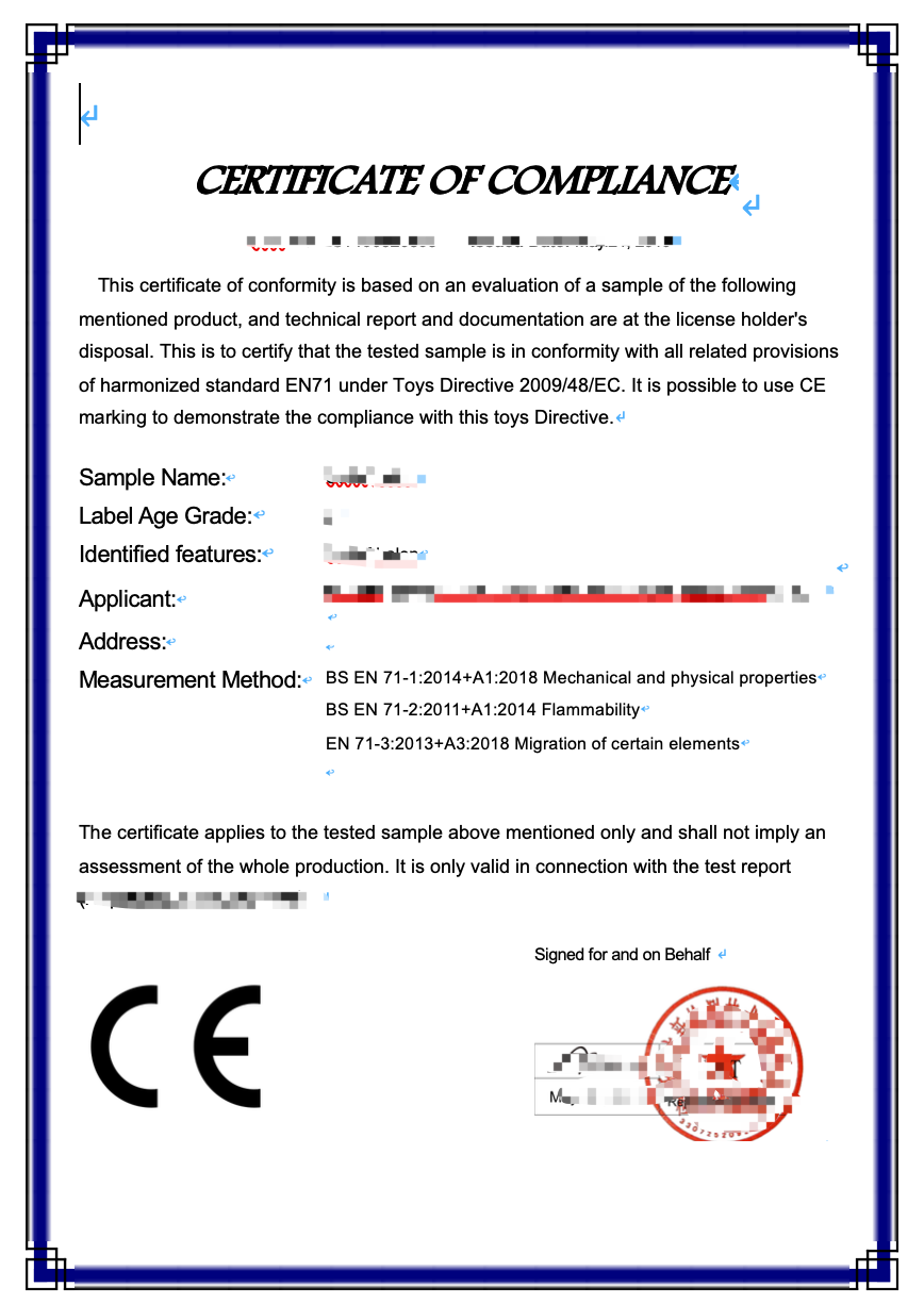 Certificate of compl-LST-Global Product Testing and Compliance Service Intended For Certificate Of Disposal Template